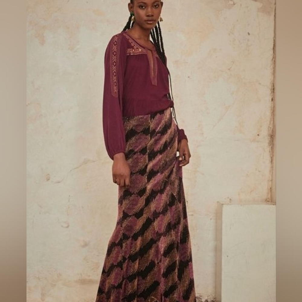 NWT NEKANE | $92 Lalasa Peasant Blouse - Picture 2 of 4